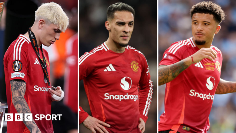 Why Manchester United are on the lookout for wingers, again Split picture of Garnacho, Antony and Sancho
