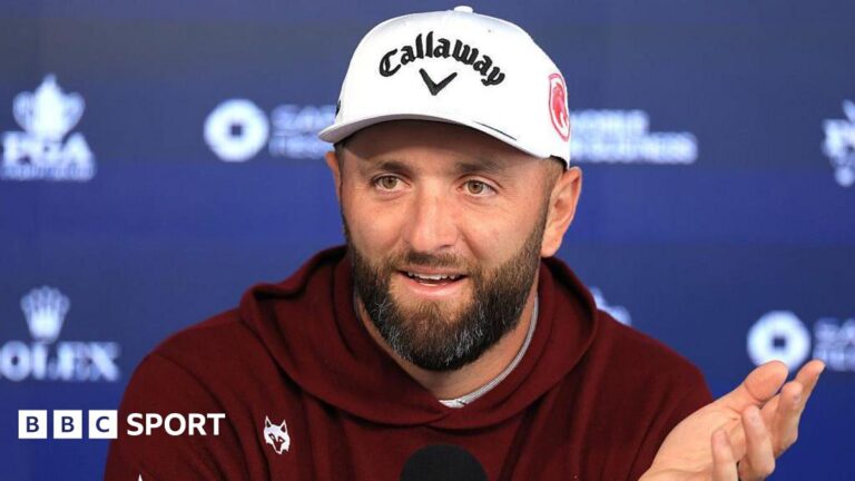 Jon Rahm: LIV Golf chiefs responsible for ‘fixing’ breakaway circuit Rory McIlroy speaking at a news conference prior to the start of the US PGA Championship at Aronimink in Pennsylvania