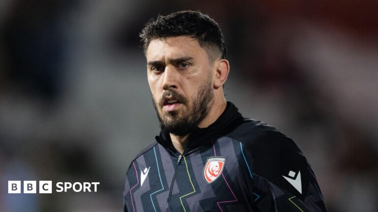 Matias Alemanno: Argentina lock among 12 to leave Gloucester Gloucester rugby lock Matias Alemanno looks on during the warm-up for a Premiership Rugby game, wearing a black quarter-zip training top