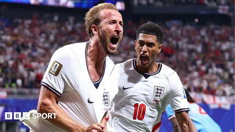 World Cup 2026: England vs Mexico set to be rescheduled to 7pm kick-off time due to storm threat Harry Kane and Jude Bellingham celebrate